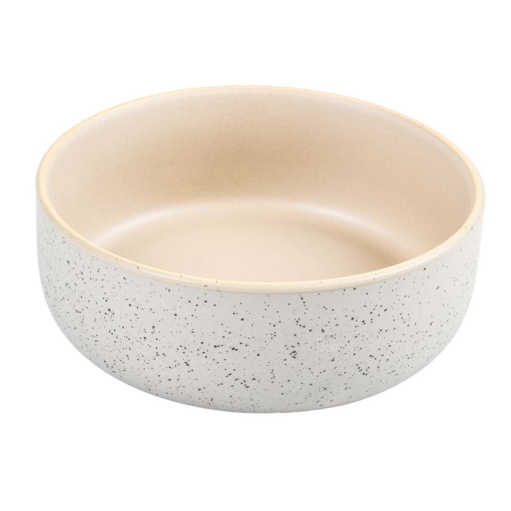 Futternapf Stone smooth dune