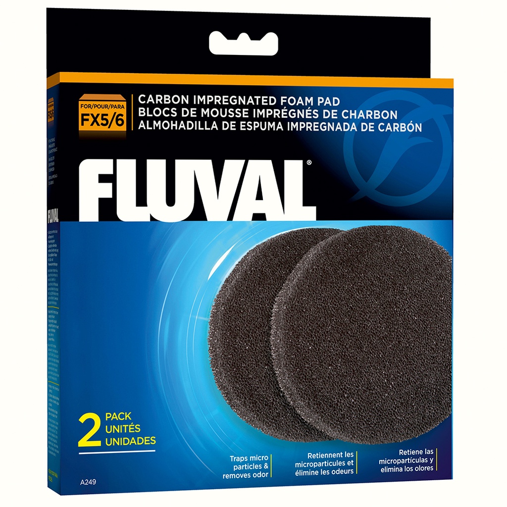Fl fx4/6 carbon foam pad 2pcs