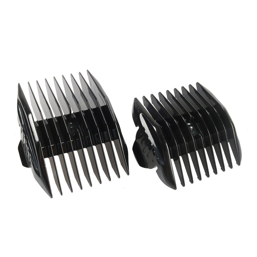 Clip on combs Noir set