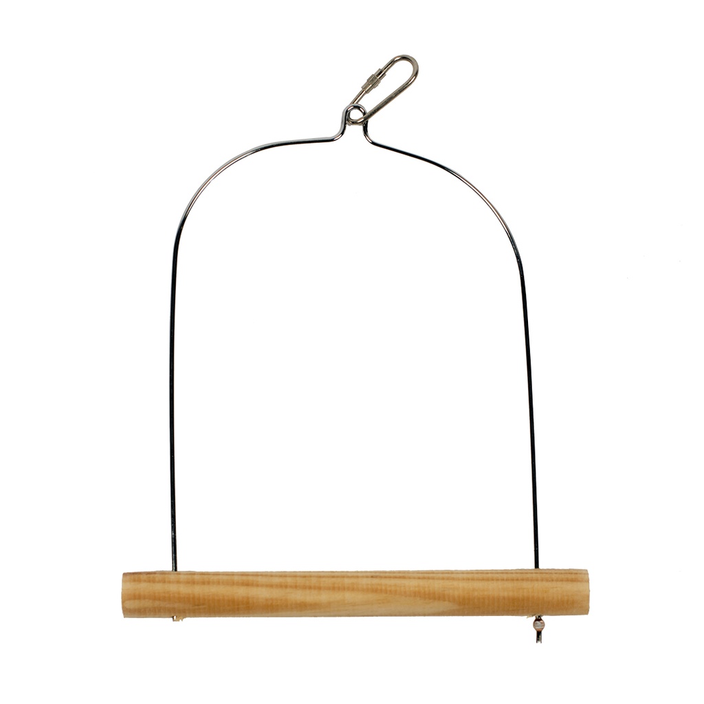 Balançoire À Oiseaux En Bois