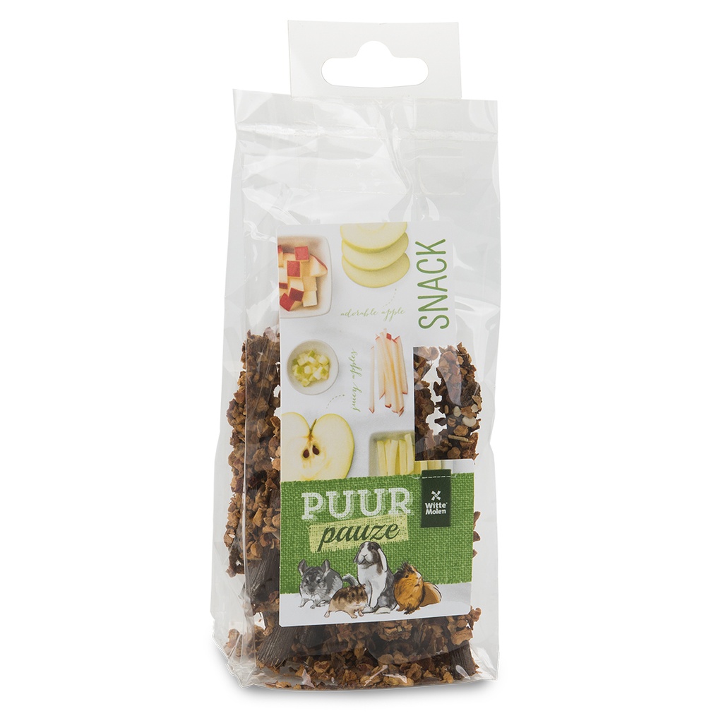 PUUR Pauze Knabbelhoutjes Appel