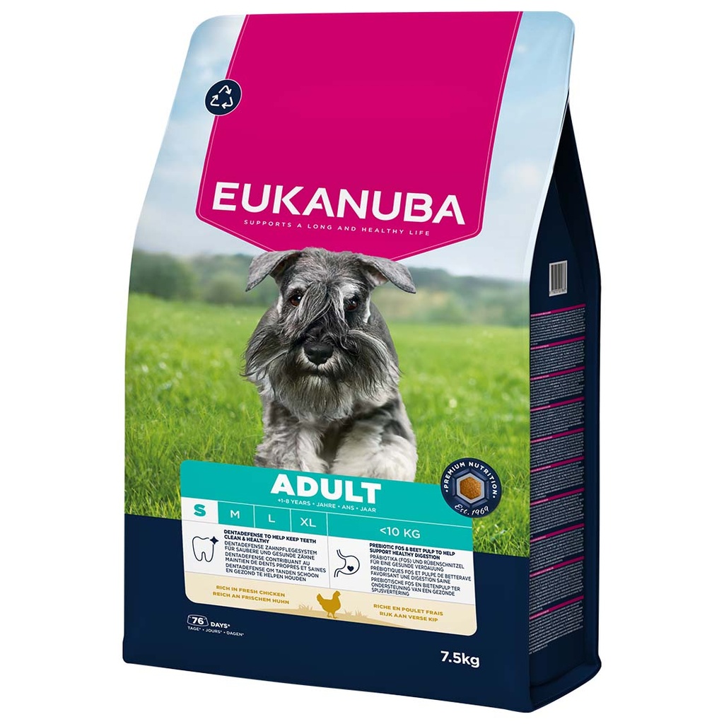 Euk dog adult small breed chicken
