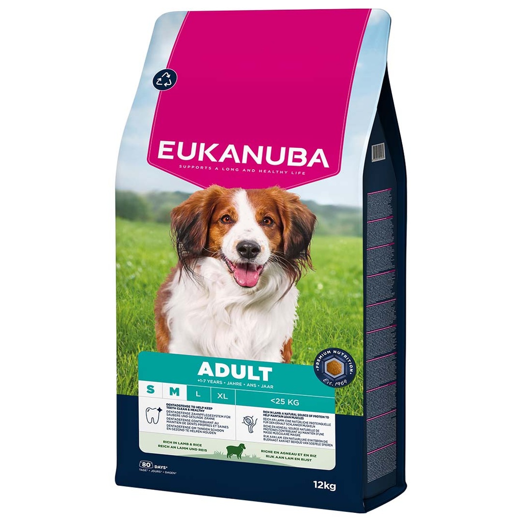 Breeder Euk dog adult small&medium breed lamb