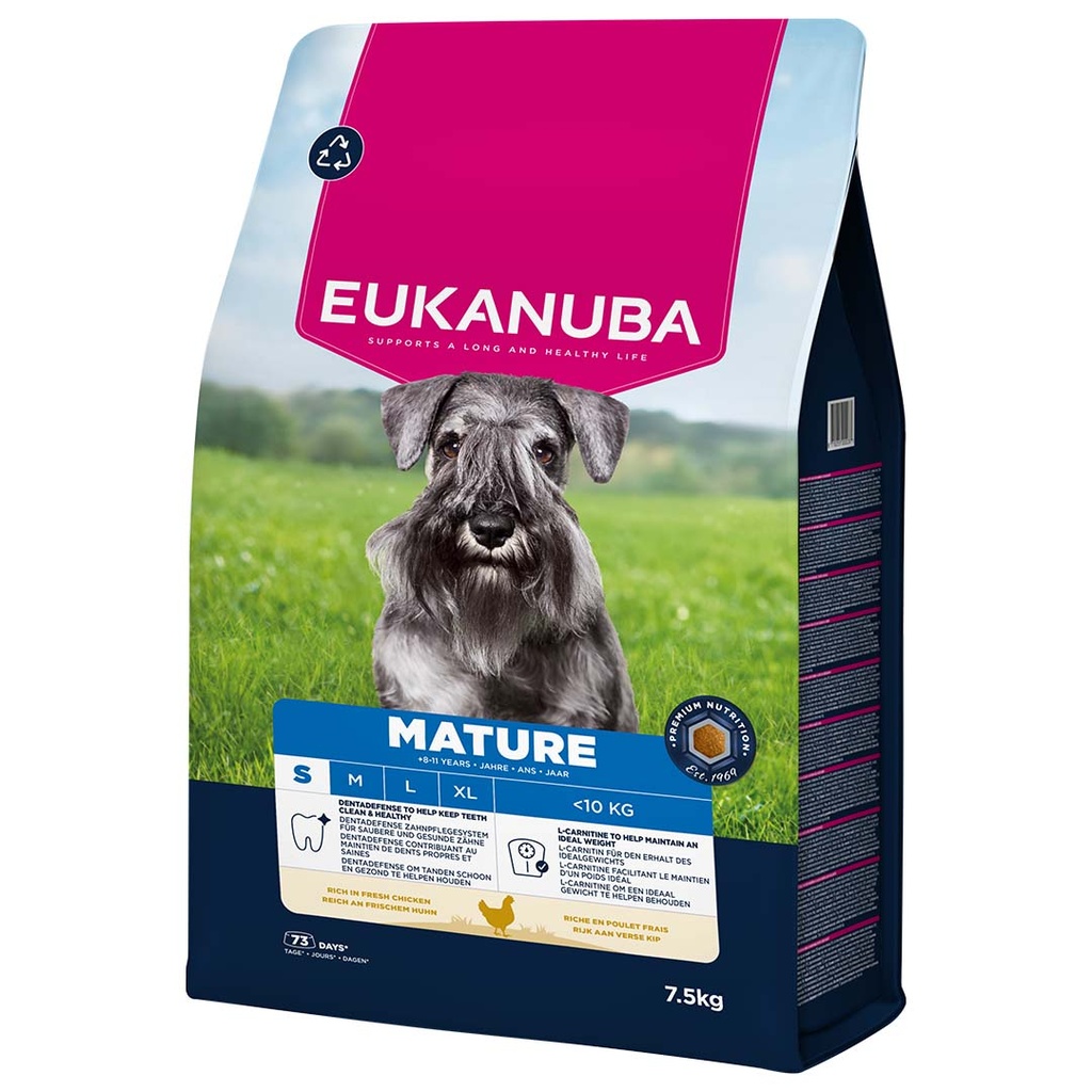 Euk dog mature small breed chicken