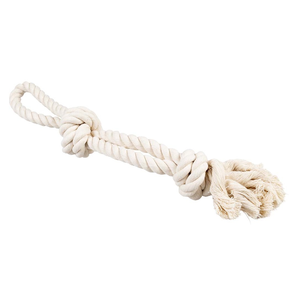 ECO Cotton corde avec 2 nœuds & boucle