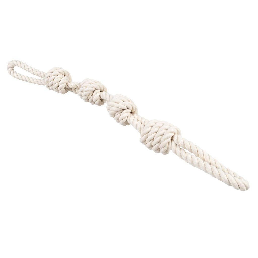 ECO Cotton double corde avec 4 nœuds