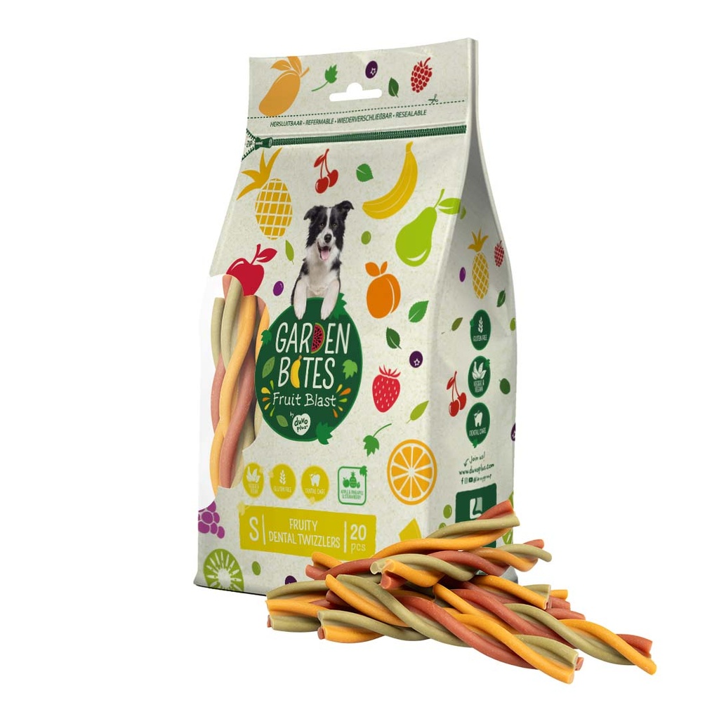 Garden Bites Fruity dental twizzlers