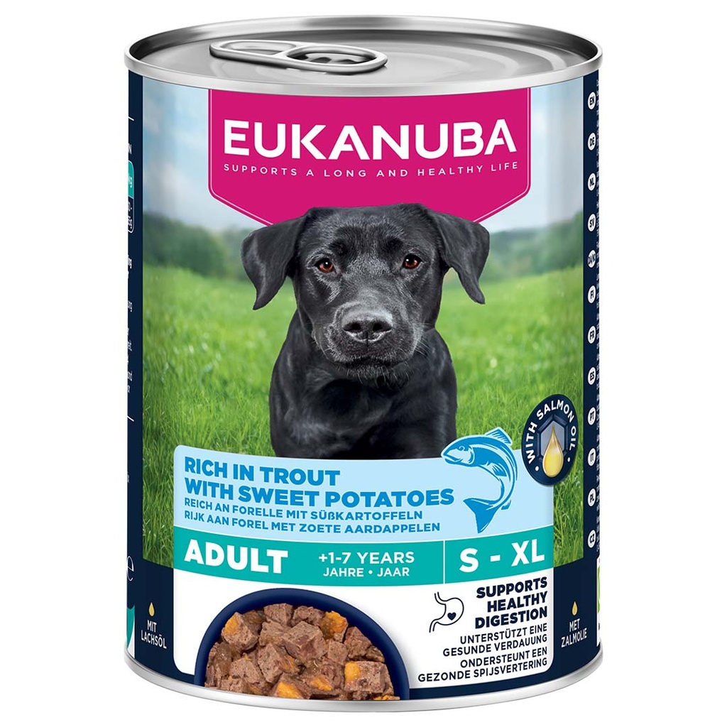 EUK dog wet adult trout