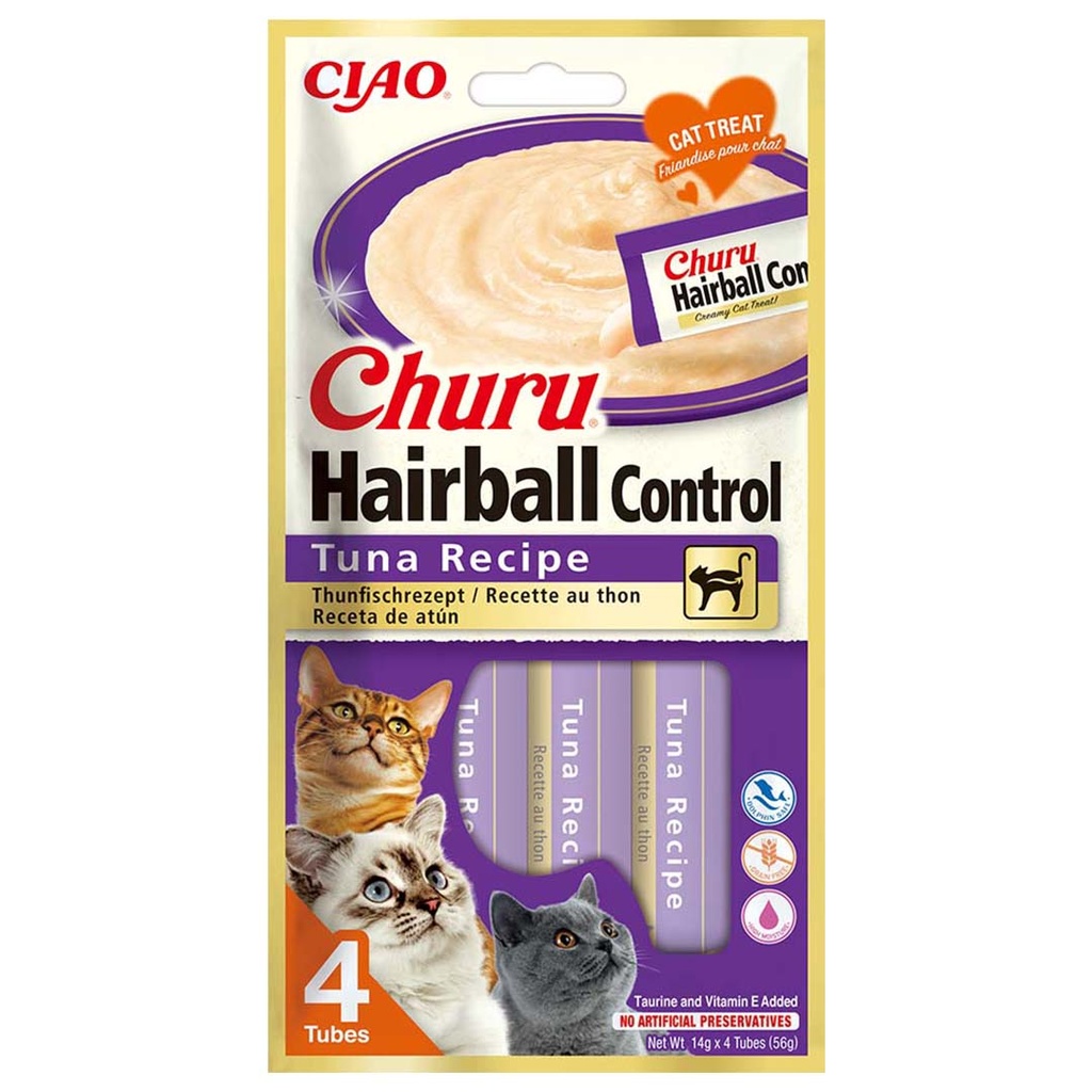 CIAO Churu Hairball Control tonijn