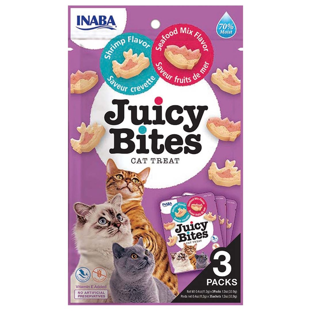 CIAO Juicy Bites garnaal&zeevruchten smaak