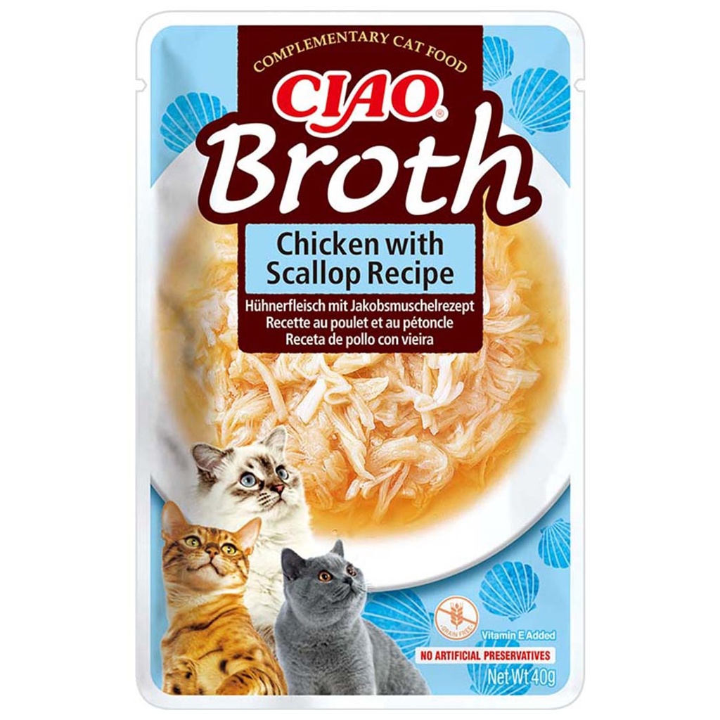 CIAO Broth kip&sint-jakobsschelpen
