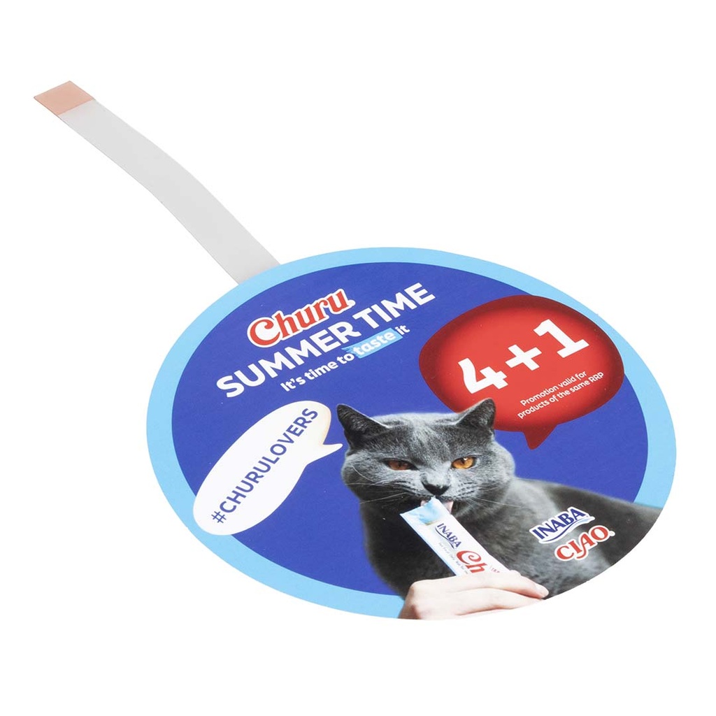 INABA CIAO Promo Wobbler 4+1