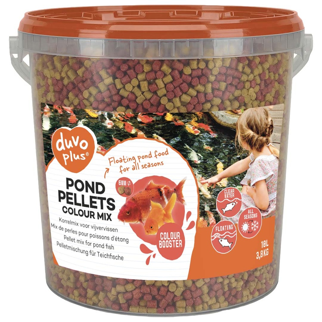 Vijver pellets kleurmix