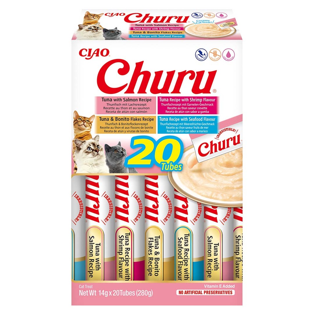 CIAO Churu zeevruchten mix multipack