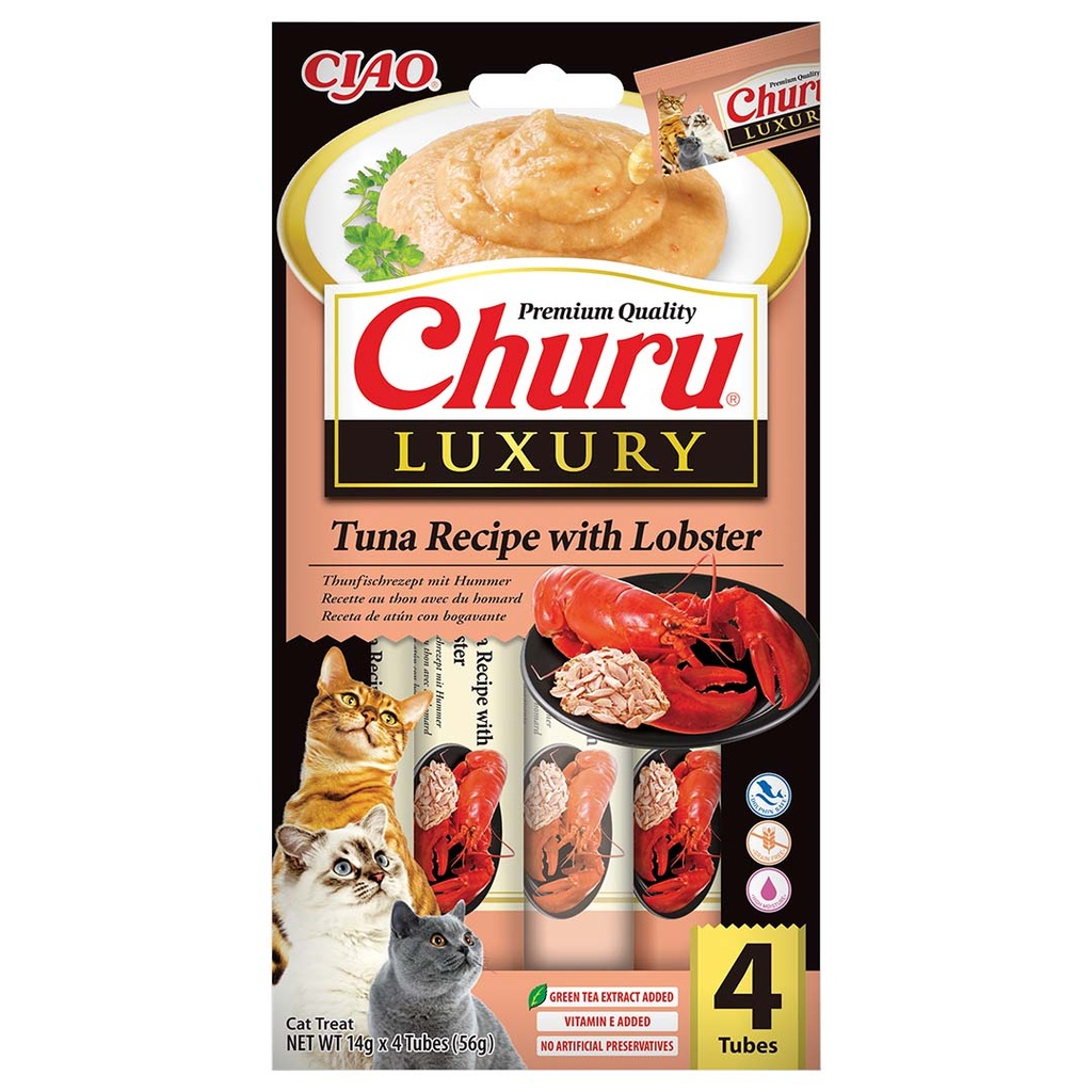 CIAO Churu Luxury tonijn&kreeft