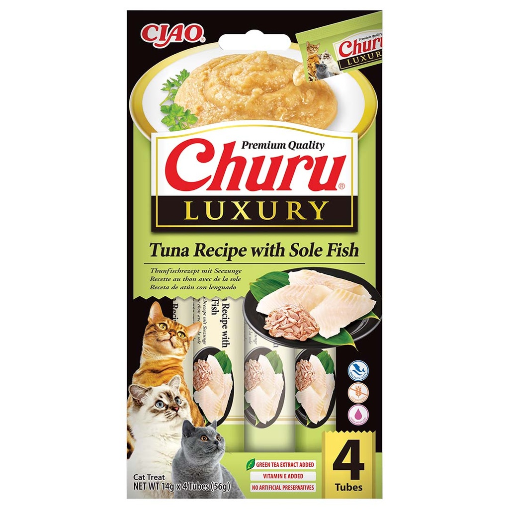 CIAO Churu Luxury tonijn&zeetong