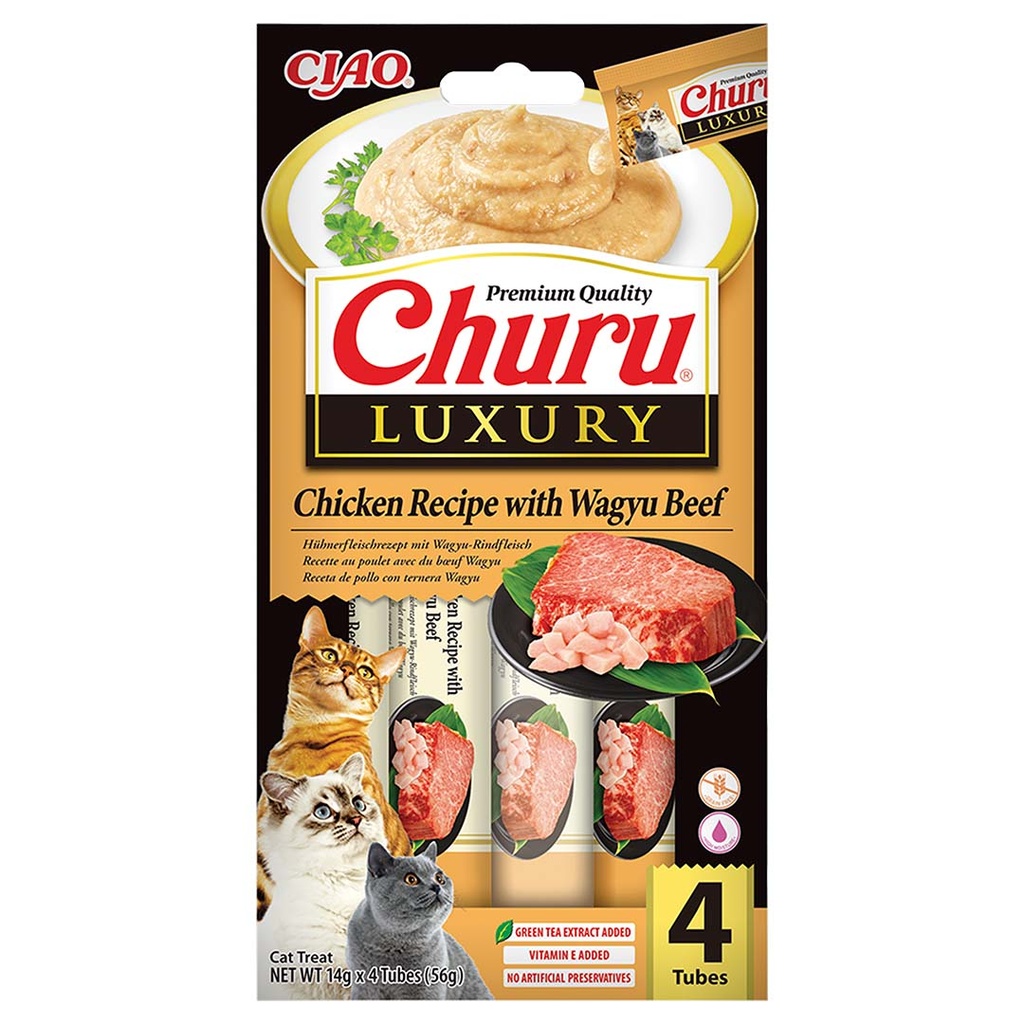 CIAO Churu Luxury kip&wagyu