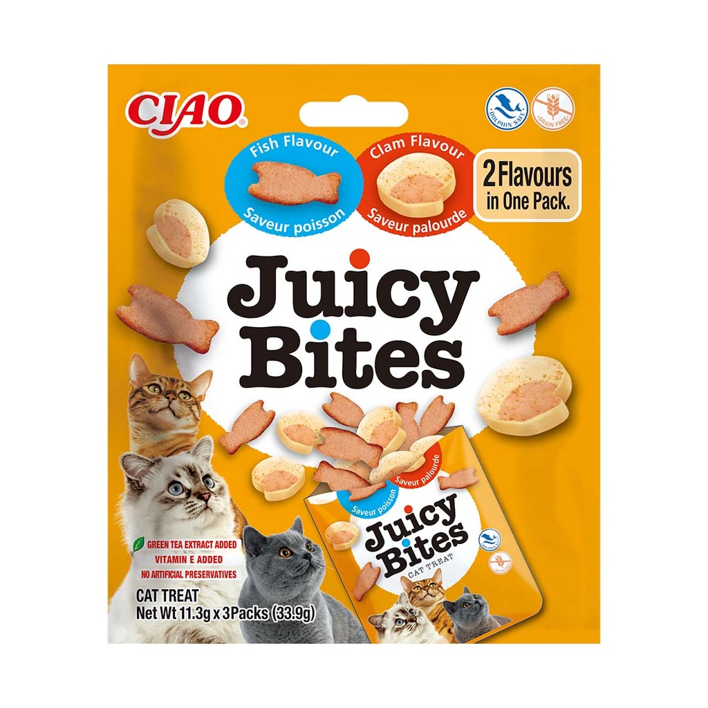 CIAO Juicy Bites vis&mossel smaak