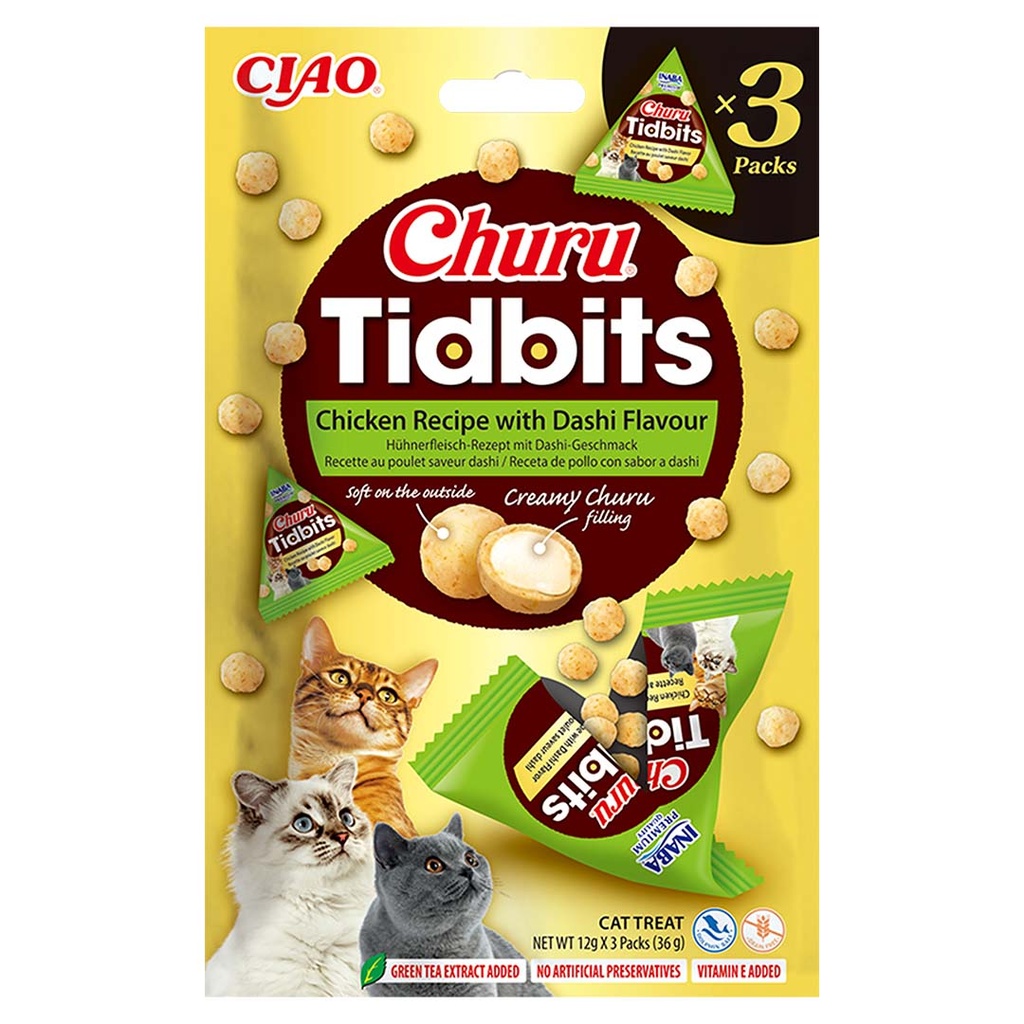 CIAO Churu Tidbits kip&Dashi smaak