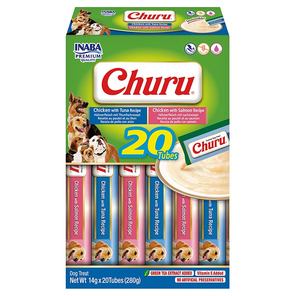 Hond Churu kip&zeevruchten mix multipack