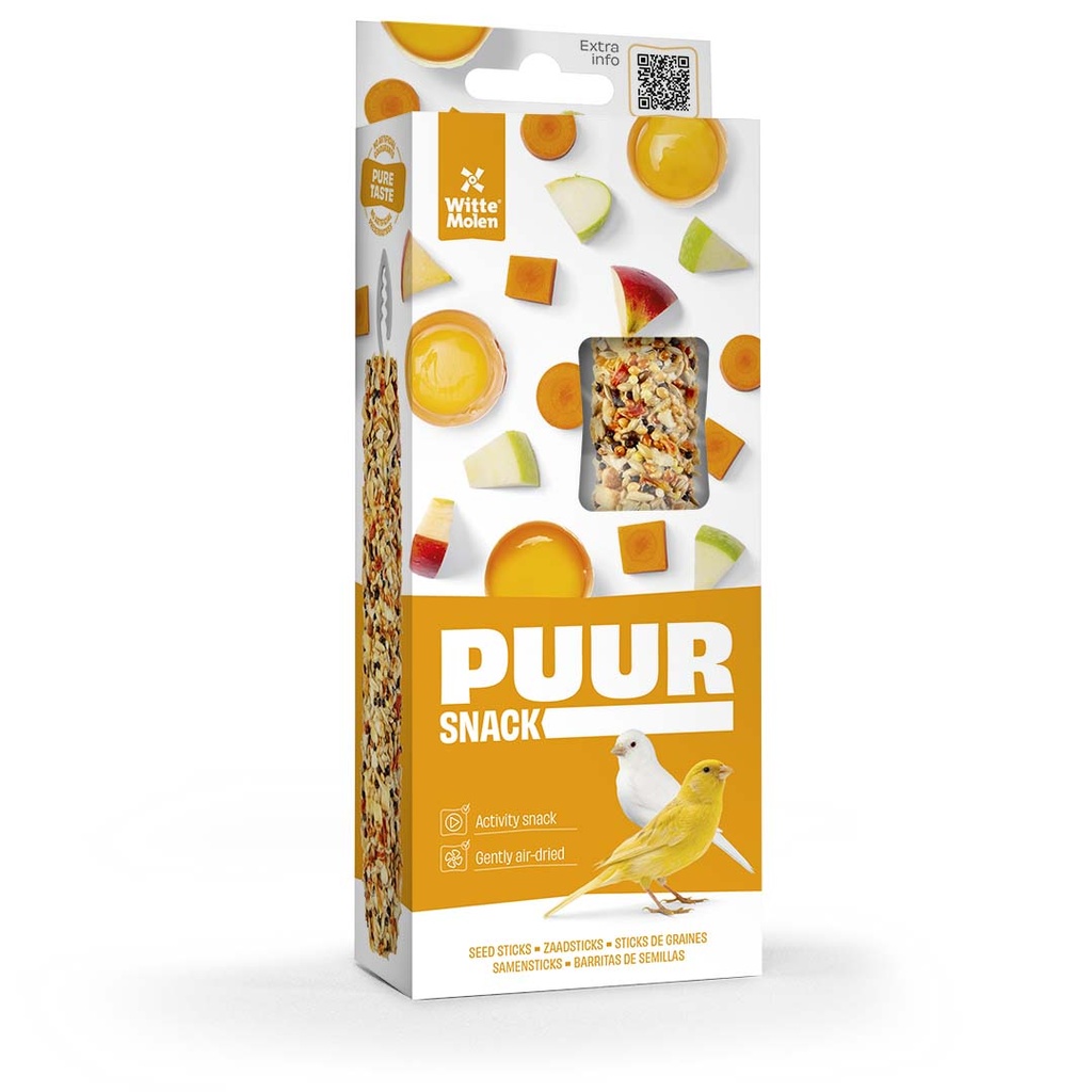 PUUR Sticks kanarie appel & wortel