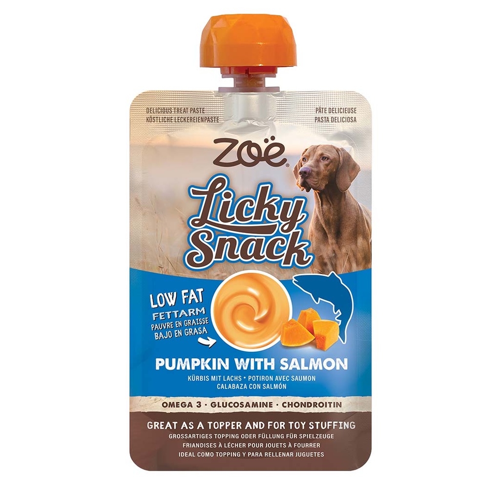 ZO Licky Snack Pumpkin with Salmon