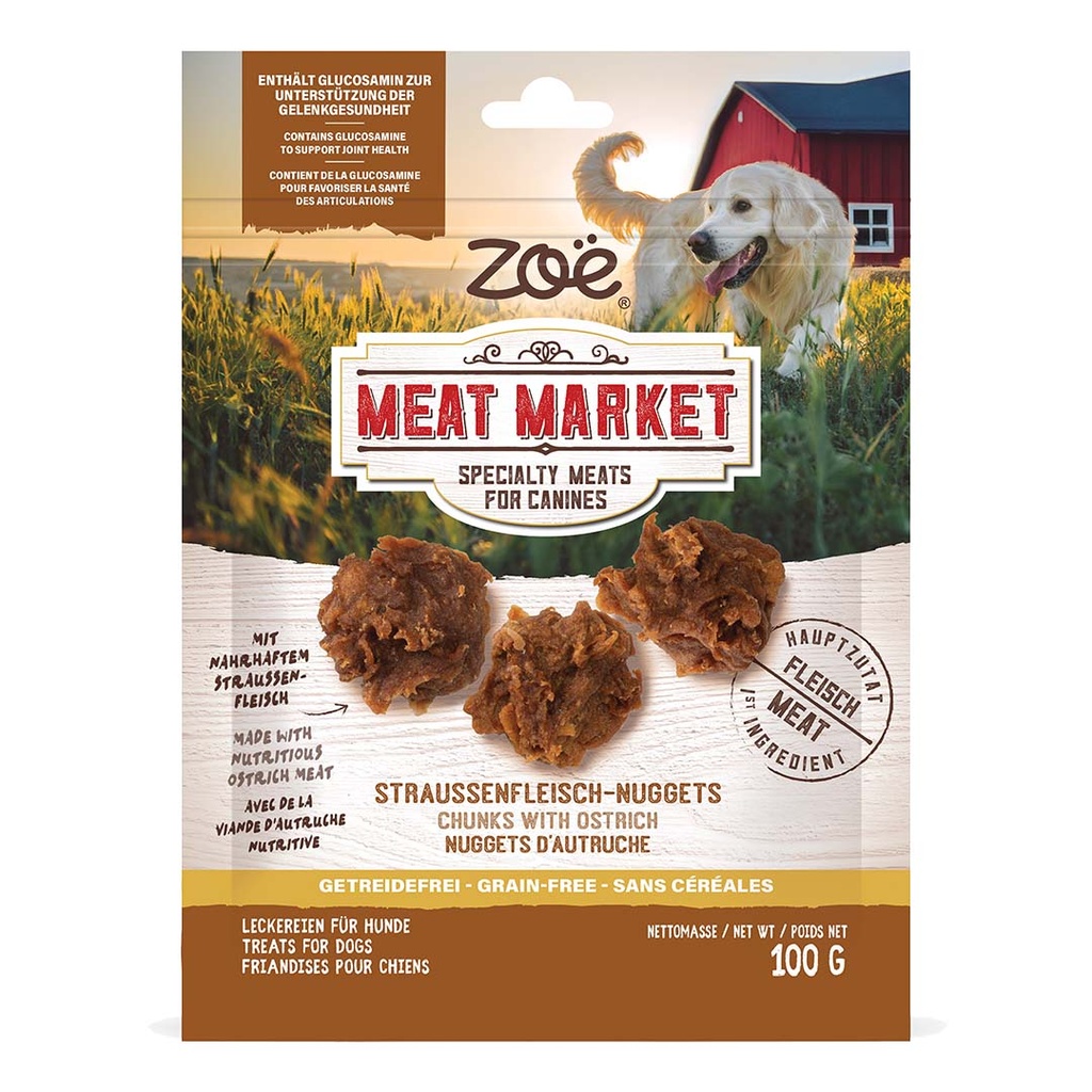 ZO Meat Market Chunks with Ostrich