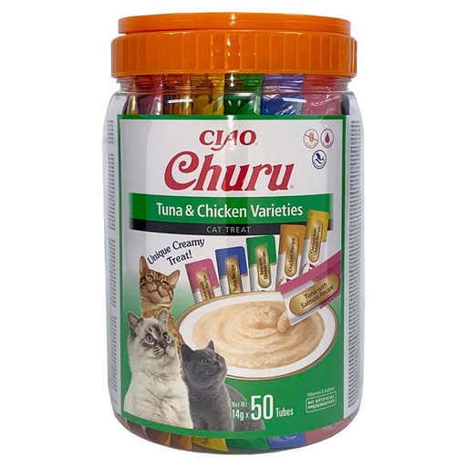 [61/EU153] CIAO Churu tonijn&kip mix multipack