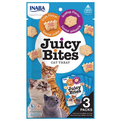 [61/EU703] CIAO Juicy Bites sint-jakobsschelp&krab smaak