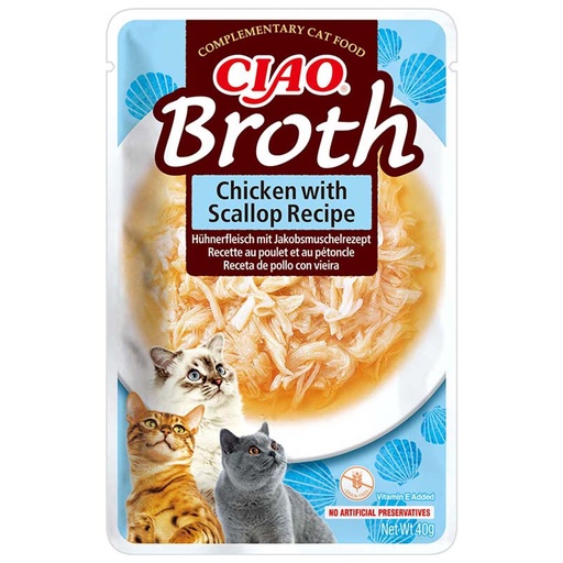 [61/EU827] CIAO Broth kip&sint-jakobsschelpen