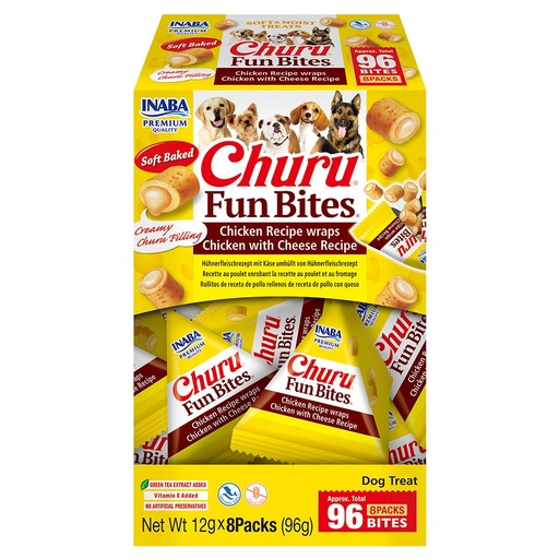 [61/EUD741] Hond Churu Fun Bites wrap kip&kaas