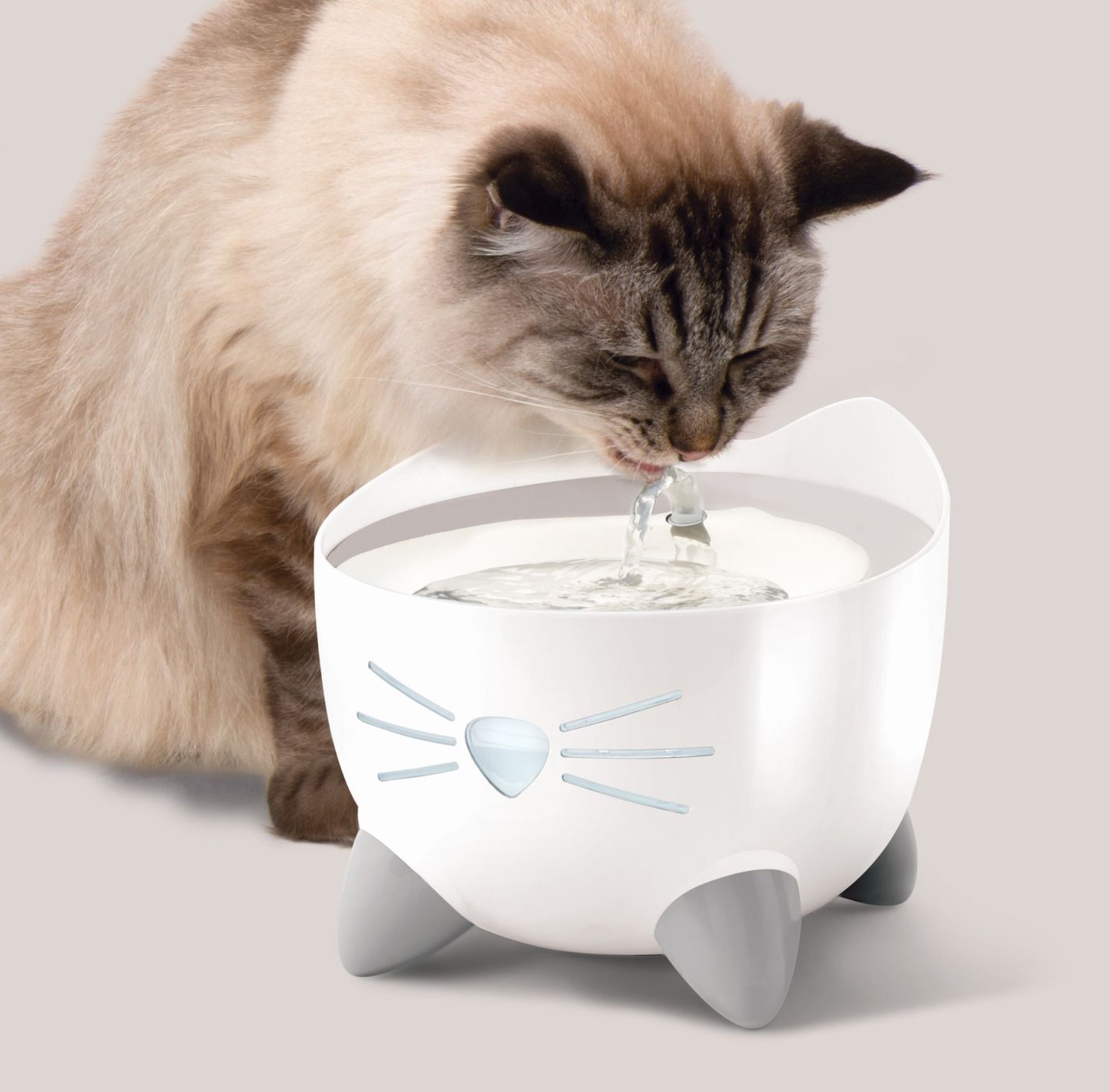 [33/43720] CA Pixi drinkfontein 2L Stainless Steel Top [wit (Wit)]